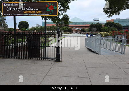 Exposition Park, Rosengarten, Los Angeles - Kalifornien Stockfoto