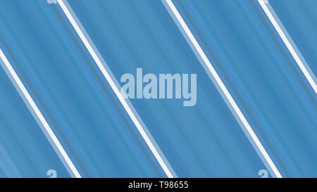 Diagonale Streifen mit Stahl blau, weißer Rauch und sky blue Farbe von links oben nach rechts unten. Stockfoto