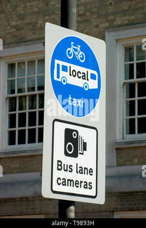 Schild, Cambridge Stockfoto