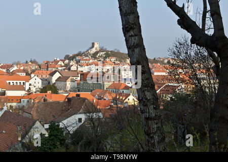 Kozi Hrádek - Mikulov - malerische Stadt in Südmähren - Amazing Tschechien Stockfoto