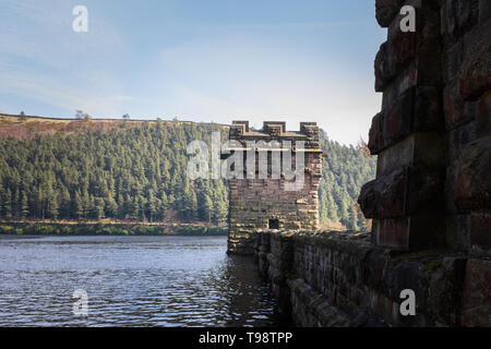 Derwent Reservoir in Derbyshire UK Stockfoto