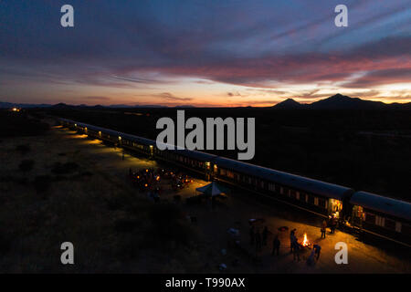 African Explorer, Sonderzug, Namibia, Afrika Stockfoto