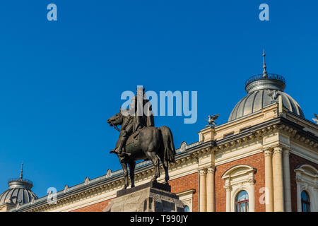 Die grunwald Denkmal in Krakau, Polen Stockfoto