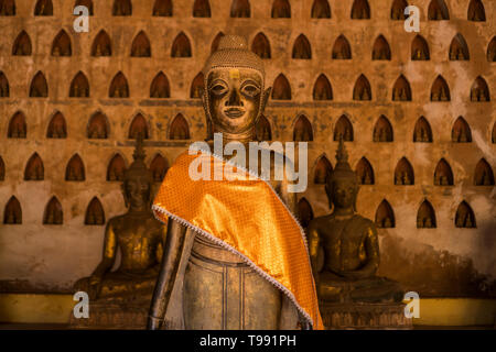 Tempel in Vientiane, Laos Stockfoto