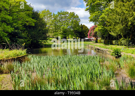 Wortley Hall Mansion und Gärten in Yorkshire, Großbritannien Stockfoto