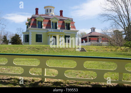 Der Kapitän Edward Penniman (1831-1913) Home in Orleans, Massachusetts Auf Cape Cod, Penniman war ein wärmstens erfolgreiche Walfang Schiff Kapitän. Stockfoto