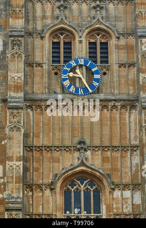 Glockenturm im Abbey Park, Evesham, Distrikt Wychavon, Worcestershire, Südengland, Großbritannien Stockfoto