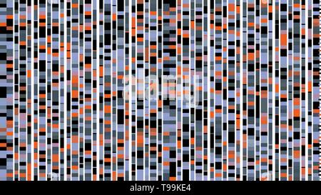 Große und kleine Mosaik Quadrate sehr dunkles Blau und indischen rot gefärbt. Endlose grafische Muster für Fashion Concept Design, textiles Gewebe oder digitale Pri Stockfoto