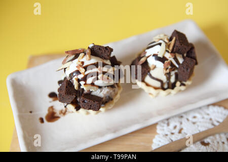 Eis Torte Stockfoto