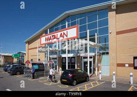 Glamorgan Vale Retail Park, Llantrisant Stockfoto