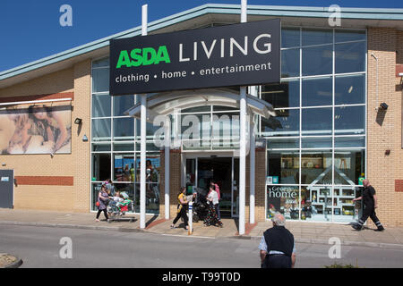 Glamorgan Vale Retail Park, Llantrisant Stockfoto