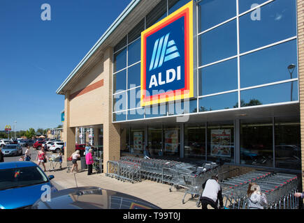 Glamorgan Vale Retail Park, Llantrisant Stockfoto