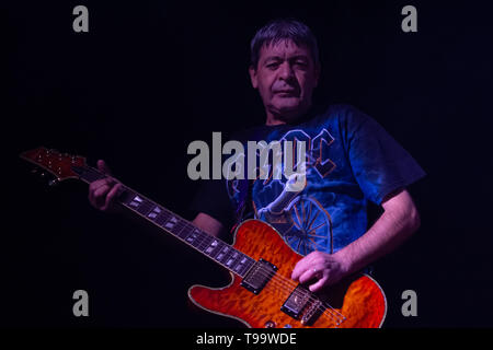 Stiff Little Fingers Live in Glasgow Barrowland 16 März 2019 als Teil der St. Patricks Wochenende zeigt Stockfoto