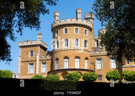 Belvoir Castle, in der Nähe von Belvoir Leicestershire England Großbritannien Stockfoto