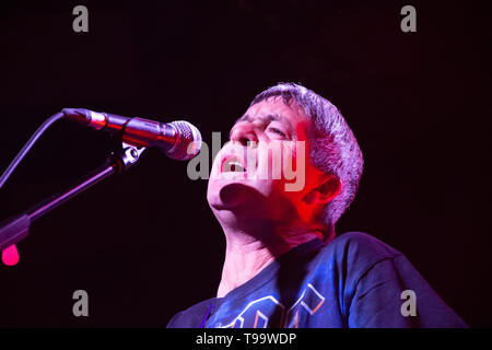 Stiff Little Fingers Live in Glasgow Barrowland 16 März 2019 als Teil der St. Patricks Wochenende zeigt Stockfoto