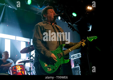 Stiff Little Fingers Live in Glasgow Barrowland 16 März 2019 als Teil der St. Patricks Wochenende zeigt Stockfoto