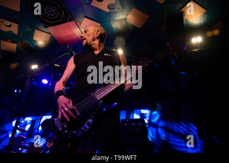 Stiff Little Fingers Live in Glasgow Barrowland 16 März 2019 als Teil der St. Patricks Wochenende zeigt Stockfoto