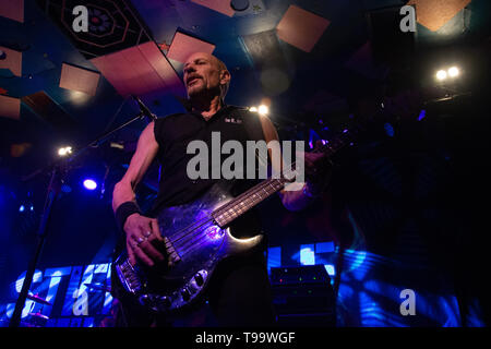 Stiff Little Fingers Live in Glasgow Barrowland 16 März 2019 als Teil der St. Patricks Wochenende zeigt Stockfoto