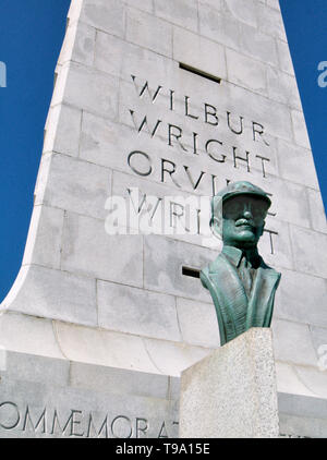 Wright Brothers National Memorial, Kill Devil Hills, NC (Kitty Hawk) Stockfoto