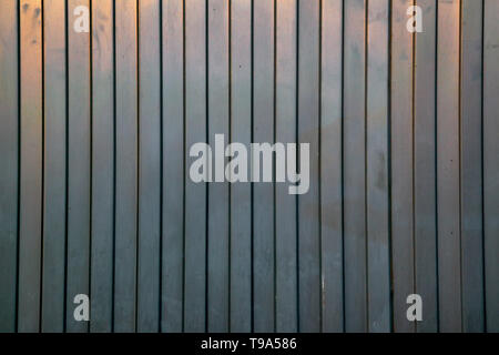 Industriebau Wand aus Blech, Hintergrund Foto Textur. Stockfoto