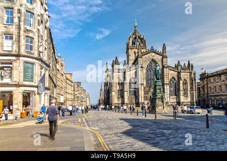 St Giles Kathedrale in Edinburgh, Schottland Stockfoto
