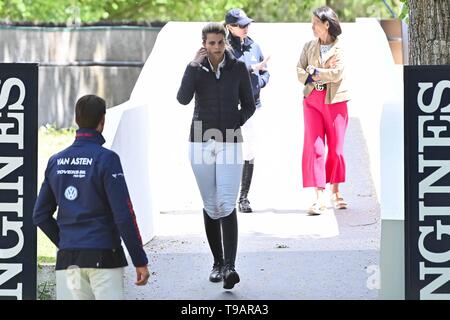 17.05.2019. LONGINES - Champions Tour Gran Premio Villa de Madrid y Copa de S.M. El Rey. Foto: Athina Onassis Cordon drücken Sie Stockfoto