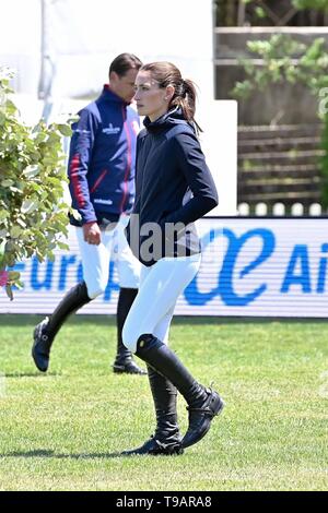 17.05.2019. LONGINES - Champions Tour Gran Premio Villa de Madrid y Copa de S.M. El Rey. Foto: Sprünge Cordon drücken Sie Stockfoto