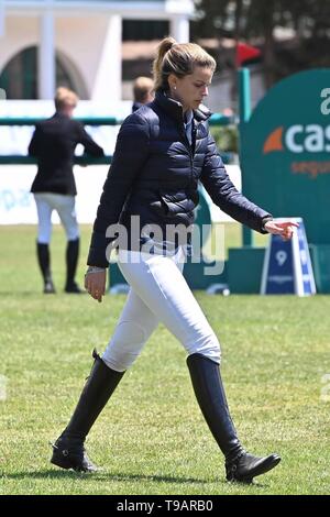 17.05.2019. LONGINES - Champions Tour Gran Premio Villa de Madrid y Copa de S.M. El Rey. Foto: Athina Onassis Cordon drücken Sie Stockfoto