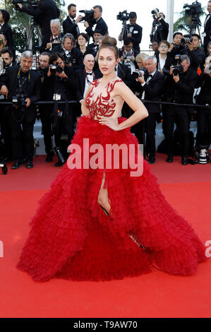 Meryem Uzerli die Teilnahme an der "Rocketman" Premiere während der 72Nd Cannes Film Festival im Palais des Festivals am 16. Mai 2019 in Cannes, Frankreich Stockfoto