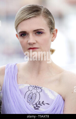 Cannes, Frankreich. 17 Mai, 2019. Gayle Rankin bei der 'Aufstieg' Fotoshooting während der 72Nd Cannes Film Festival im Palais des Festivals am 17. Mai 2019 in Cannes, Frankreich | Verwendung der weltweiten Kredit: dpa/Alamy leben Nachrichten Stockfoto