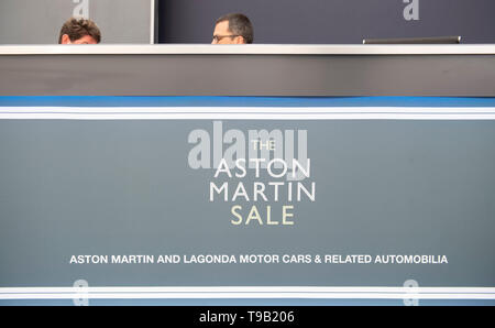 Die Wormsley Immobilien, Stokenchurch, UK. 18. Mai 2019. 20. Jahrestag Ausgabe von Bonhams jährliche Verkauf gewidmet und Aston Martin Lagonda findet am 19. Mai 2019. Credit: Malcolm Park/Alamy Leben Nachrichten. Stockfoto