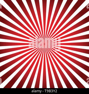 Starburst, sunburst Hintergrund. Radial, kreisförmigen Linien. Strahlen, Balken burst Element Stock Vektor