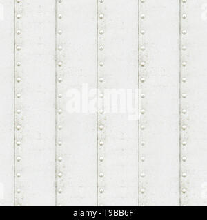 Genietet Metall nahtlose Textur Fliese Stockfoto