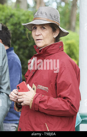 Mai 17, 2019 - Madrid, Madrid, Spanien - Prinzessin Elena de Borbón besucht Longines Global Champions Tour 2019 Madrid Tag 1 im Club de Campo Villa de Madrid am 17. Mai 2019 in Madrid, Spanien (Bild: © Jack Abuin/ZUMA Draht) Stockfoto