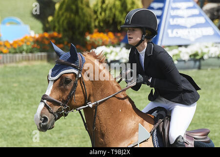 Mai 17, 2019 - Madrid, Madrid, Spanien - Jennifer Gates besucht Longines Global Champions Tour 2019 Madrid Tag 1 im Club de Campo Villa de Madrid am 17. Mai 2019 in Madrid, Spanien (Bild: © Jack Abuin/ZUMA Draht) Stockfoto