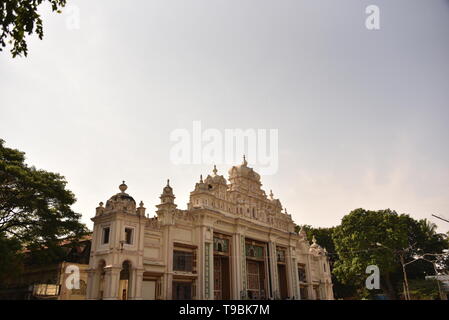 Jaganmohan Palace Art Gallery und dem Auditorium Architektur, Mysore, Karnataka, Indien Stockfoto