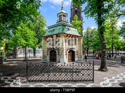 Kevelaer, Niederrhein, Nordrhein-Westfalen, Deutschland Blick auf die Stadt, Kapellenplatz mit Kapelle der Gnade im Wallfahrtsort Kevelaer. Kevelaer, Stockfoto