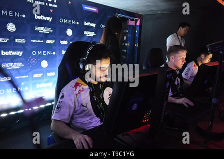 Blast Pro Series Miami eSport Turnier gehalten an Watsco Center Mit: Team Cloud 9 Wo: Coral Gables, Florida, United States Wenn: 14 Apr 2019 Credit: Johnny Louis/WENN.com Stockfoto