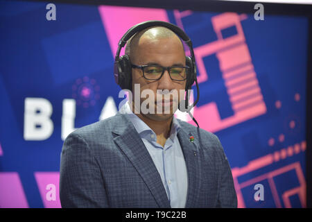 Blast Pro Series Miami eSport Turnier gehalten an Watsco Center Mit: James Bardolph Wo: Coral Gables, Florida, United States Wenn: 14 Apr 2019 Credit: Johnny Louis/WENN.com Stockfoto