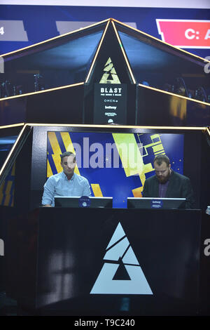 Blast Pro Series Miami eSport Turnier gehalten an Watsco Center Mit: Henry Greer, Anders Blume Wo: Coral Gables, Florida, United States Wenn: 14 Apr 2019 Credit: Johnny Louis/WENN.com Stockfoto