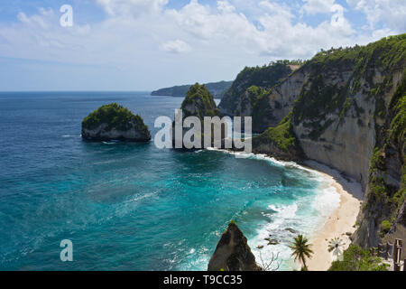 Diamond Beach auf Nusa Penida, Bali, Indonesien Stockfoto