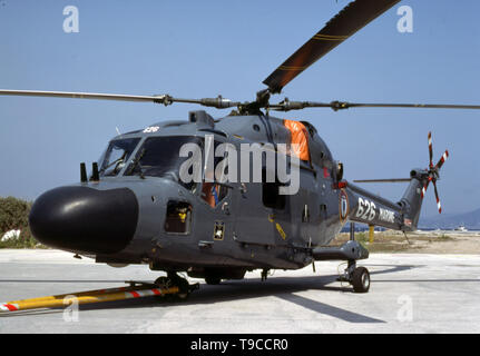 Französische Marine/Marine/Marine Nationale Westland Lynx Stockfoto
