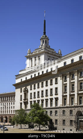 Büro Haus der Nationalversammlung in Sofia. Bulgarien Stockfoto