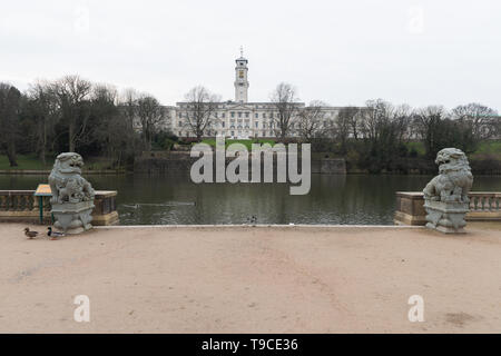 Der Universität von Nottingham ist eine öffentliche Forschungseinrichtung an der Universität in Nottingham, Vereinigtes Königreich. Stockfoto