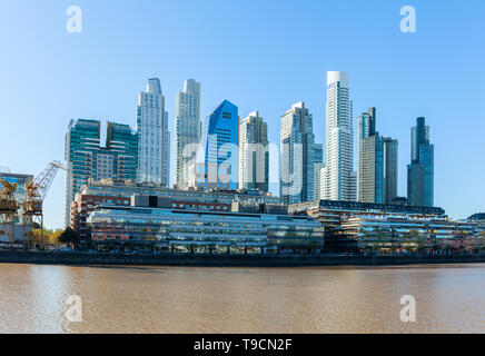 Modernes hohes Gebäude metropolis Business Area. Buenos Aires Stockfoto