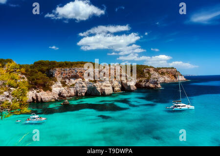 Strand auf der Insel Menorca Stockfoto