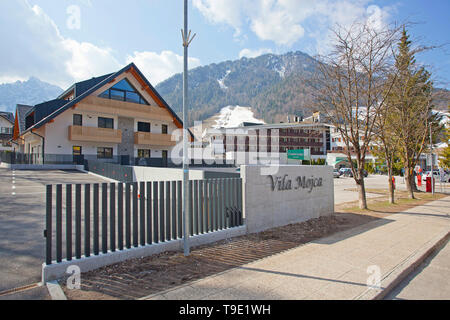 Vila Mojca, Kranjska Gora, Slowenien Stockfoto