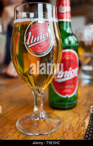 Union Bier, Slowenien Stockfoto