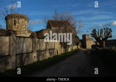 La madeleine Schloss-Chevreuse - Natürliche parc Haute Vallée de Chevreuse-Yvelines - Frankreich Stockfoto