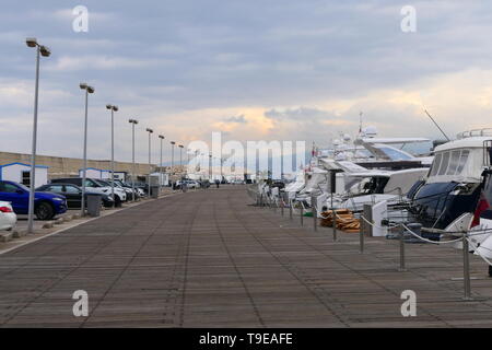 Die Zaitunay Bay Marina in Beirut, Libanon Stockfoto